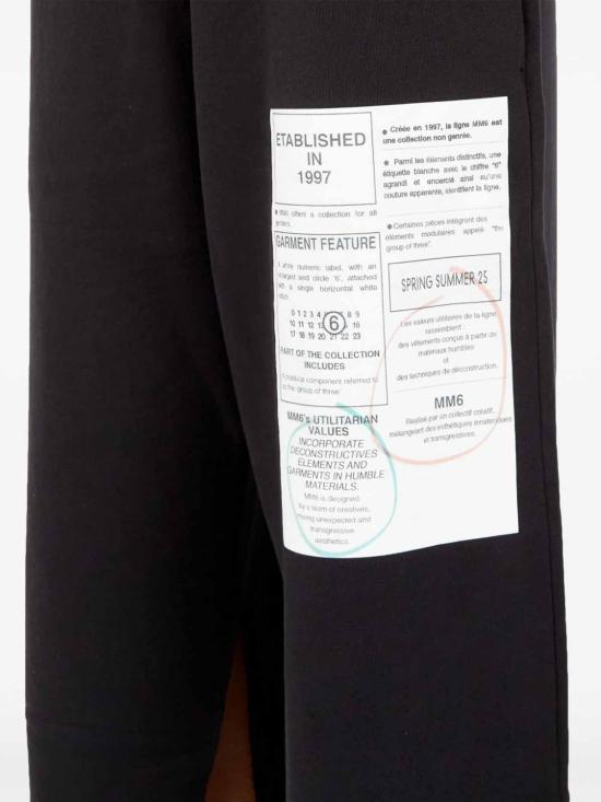  MM6 메종마르지엘라 스트레이트 팬츠 S52KA0527M25012899 Black - MM6 MAISON MARGIELA