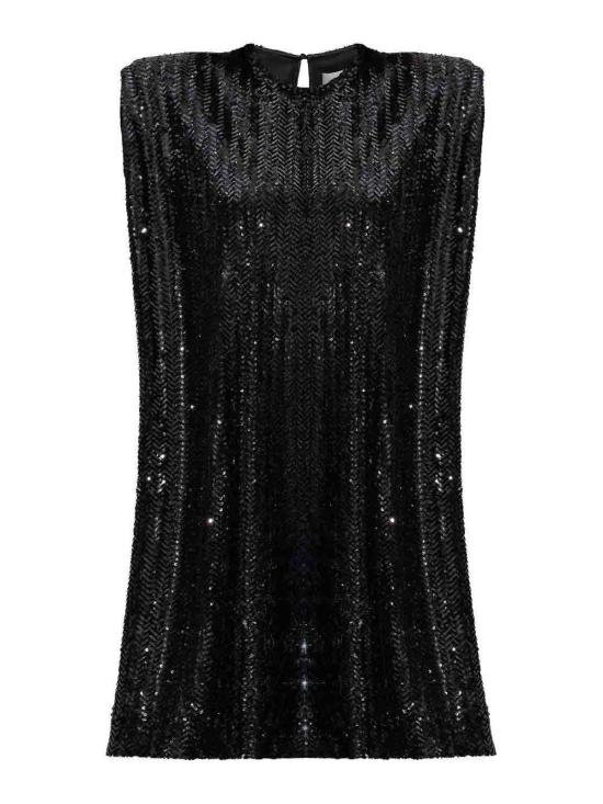 25SS 골든구스 민소매 티셔츠 GWP02172P00182890100 Black