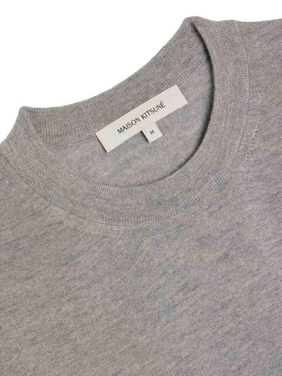 25SS 메종키츠네 베이비 폭스 패치 레귤러 스웨터 MW00816KT1036H131 Grey - MAISON KITSUNE