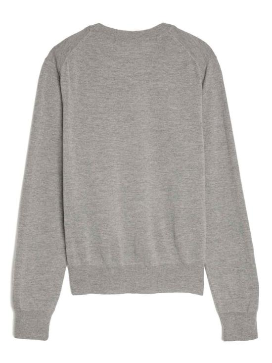 25SS 메종키츠네 베이비 폭스 패치 레귤러 스웨터 MW00816KT1036H131 Grey - MAISON KITSUNE