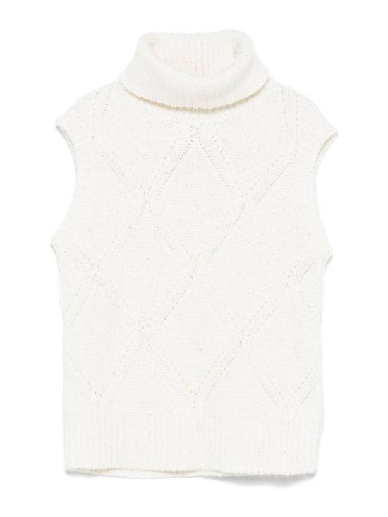 25FW 파비아나 필리피 베스트 MAD224F539D29625 Beige