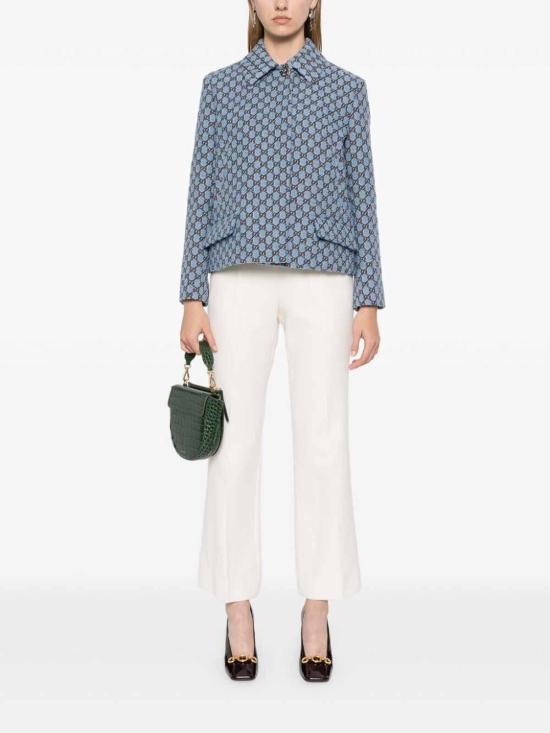  구찌 팬츠 800299ZARRY9002 Cream - GUCCI