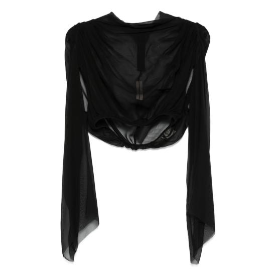 25SS 릭 오웬스 블라우스 RO01E7264 S 09 BLACK