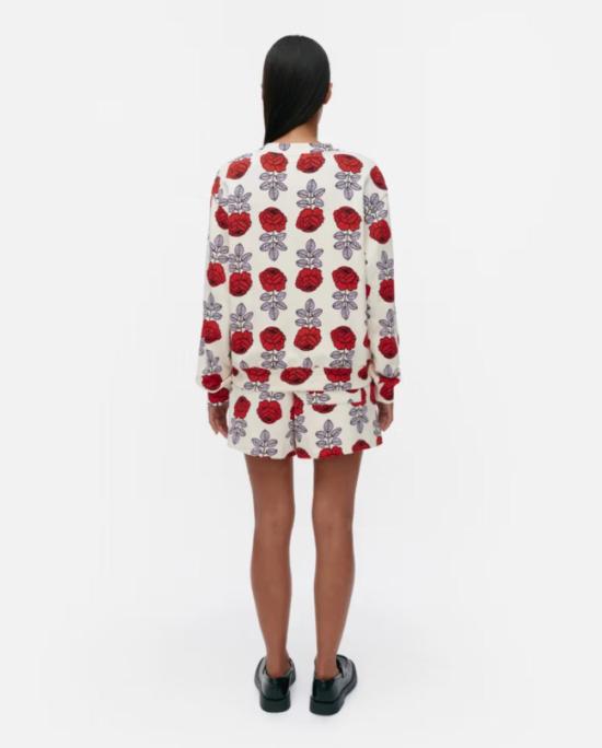  마리메꼬 숏팬츠 Marimekko Miksaus Piirto Unikko 반바지 멀티 - MARIMEKKO