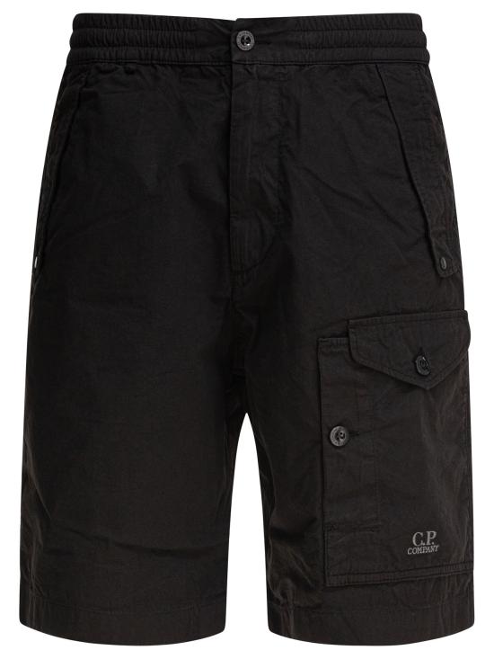 25SS 씨피 컴퍼니 숏팬츠 18CMBE060A006475G999 BLACK DOM