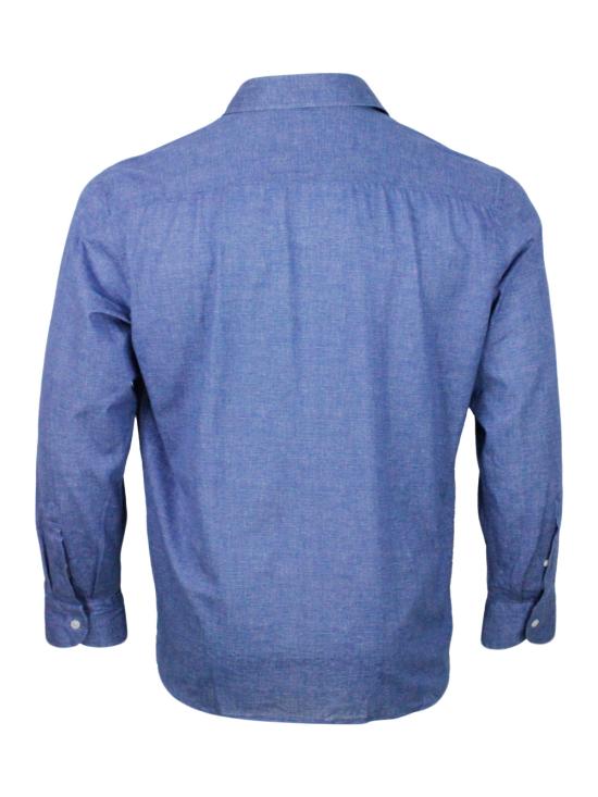 25SS 손리사 긴팔 셔츠 FJ15J134 02 Blue - SONRISA