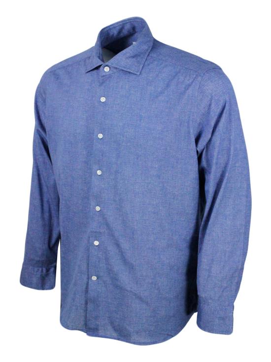 25SS 손리사 긴팔 셔츠 FJ15J134 02 Blue - SONRISA