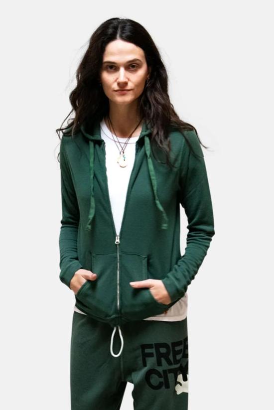  프리시티 스트레이트 팬츠 Freecity Superfluff Lux 지퍼 후디 부시