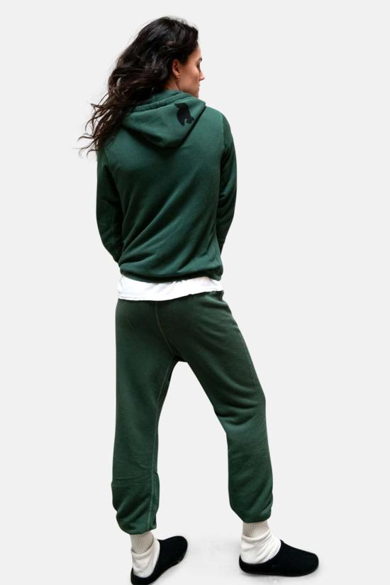  프리시티 스트레이트 팬츠 Freecity Superfluff Lux 지퍼 후디 부시 - FREECITY