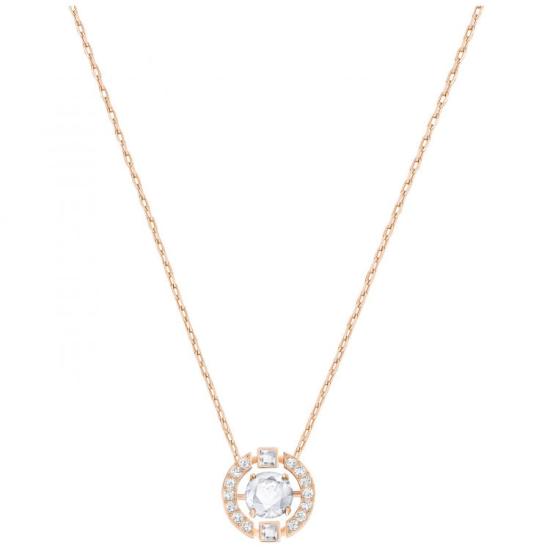 26SS 스와로브스키 목걸이/팬던트 5272364 ROSE GOLD DOM