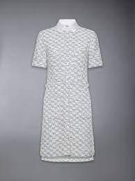  톰브라운 미디 원피스 FDSF05C F0801 035 MED GRAY DOM