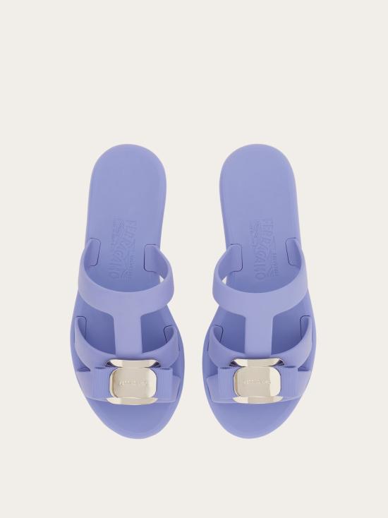  살바토레 페라가모 뮬/슬리퍼 01J325 779976 LIGHT BLUE DOM