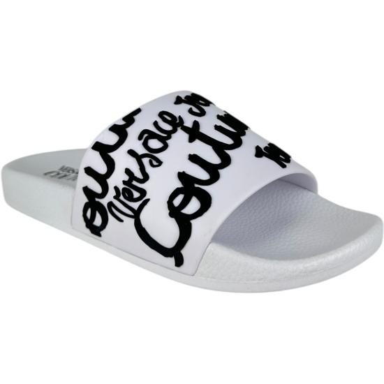 25SS 베르사체 뮬/슬리퍼 78VA3SQ171352L02 WHITE DOM - VERSACE