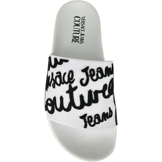 25SS 베르사체 뮬/슬리퍼 78VA3SQ171352L02 WHITE DOM - VERSACE