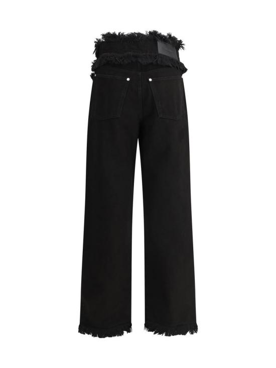 25SS 살바토레 페라가모 데님 팬츠 782632 002 Black - SALVATORE FERRAGAMO