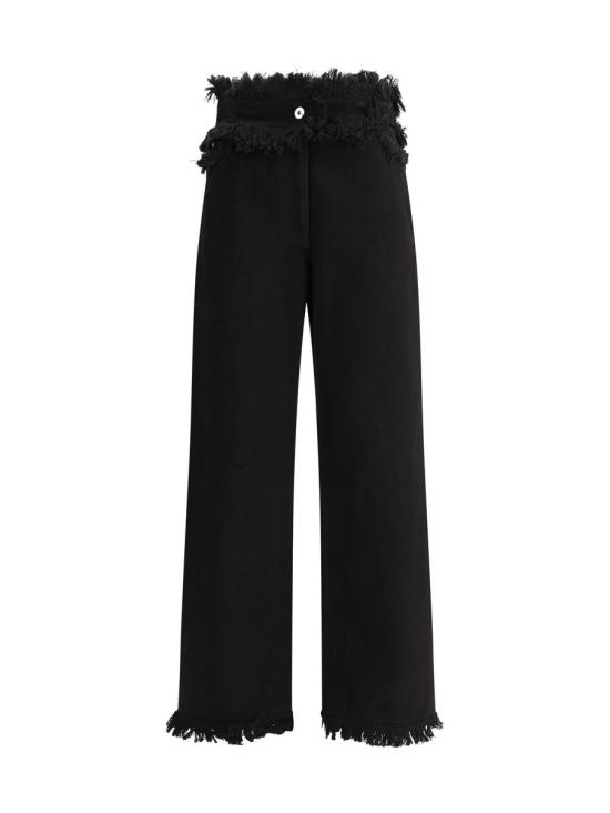 25SS 살바토레 페라가모 데님 팬츠 782632 002 Black