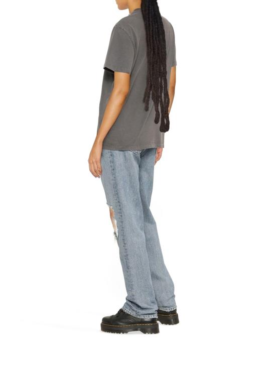 25SS 골든구스 반팔 티셔츠 GWP01220P00067060318 ANTHRACITE GREY DOM - GOLDEN GOOSE