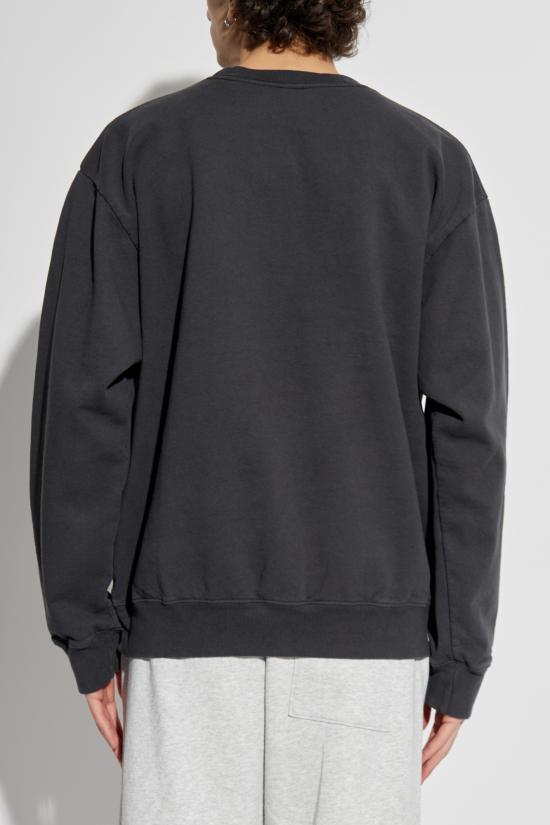  스포티앤리치 긴팔 티셔츠 ST071514501BA02 FADED BLACK SPRING GREEN WHITE DOM - SPORTY & RICH