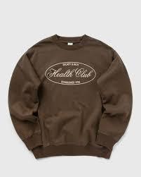  스포티앤리치 반팔 티셔츠 ST071511079BR03 CHOCOLATE CREAM DOM