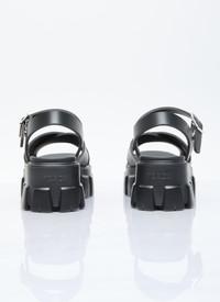 25SS 프라다 샌들 1X382N3LKKF0002 BLACK DOM - PRADA