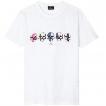 25SS 폴 스미스 지브라 패치 반팔 M2R011RPP512901 WHITE DOM