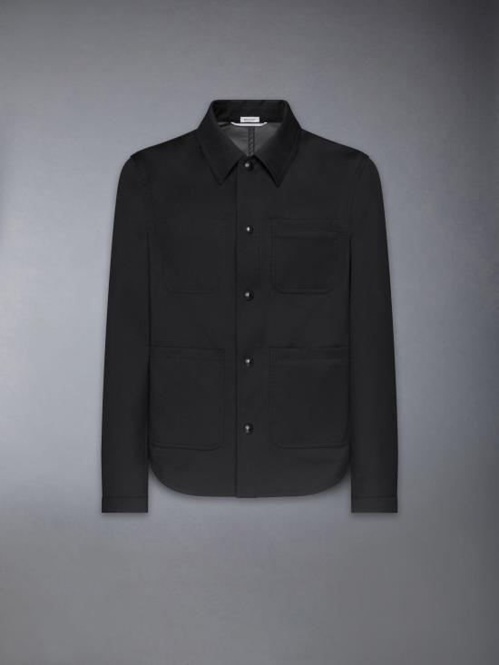  톰브라운 자켓 MJO220U F0776 001 BLACK DOM