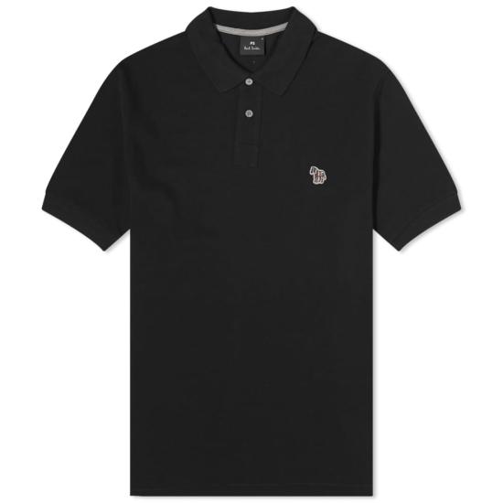 25SS 폴 스미스 폴로 티셔츠 M2R183KPZEBRA79 BLACK DOM