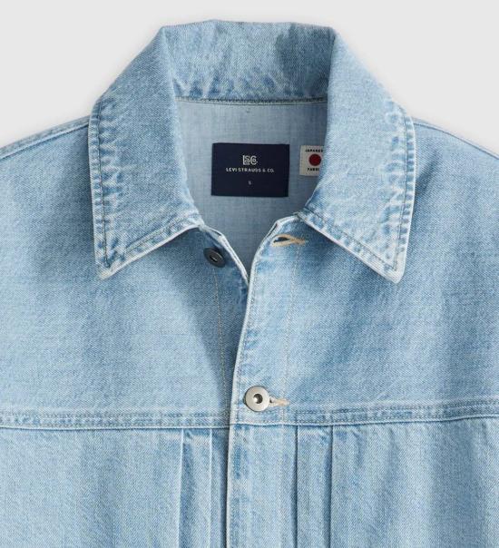  리바이스 데님 자켓 Levi's Blue Tab Lined Seamed Trucker Jacket 블루 라디언트 워시 - LEVI'S