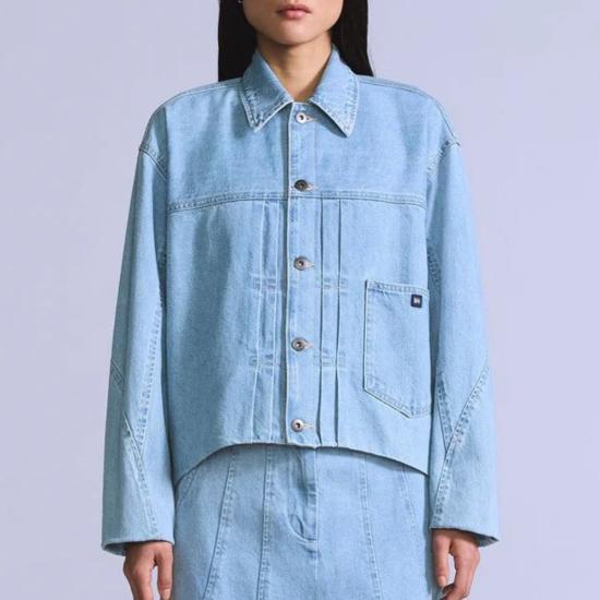  리바이스 데님 자켓 Levi's Blue Tab Lined Seamed Trucker Jacket 블루 라디언트 워시