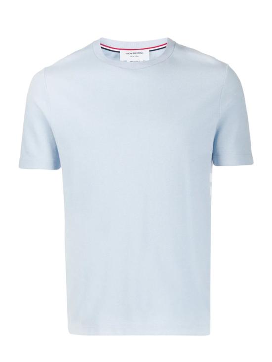 25SS 톰브라운 반팔 티셔츠 MJS123A00050480 LIGHT BLUE DOM