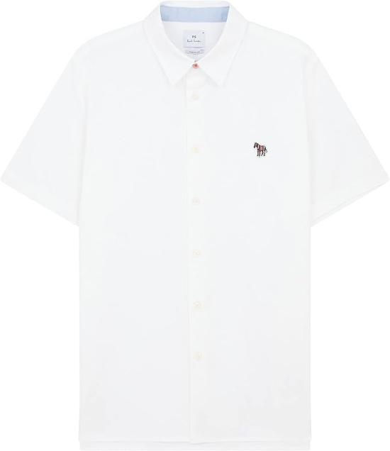 25SS 폴 스미스 반팔 셔츠 M2R524TPZEBRA01 WHITE DOM