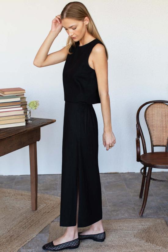  에머슨 프라이 플랫 슈즈 프랭키 워킹 플랫 블랙 - EMERSON FRY