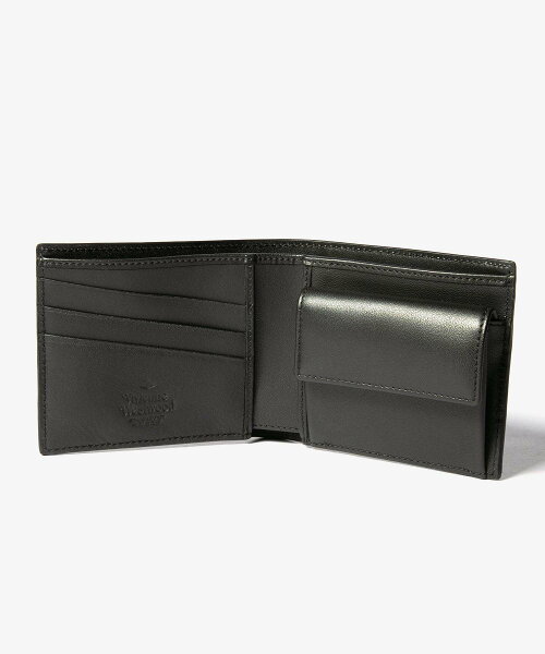 25SS 비비안웨스트우드 반지갑 5115002QML001NN401 BLACK DOM - VIVIENNE WESTWOOD
