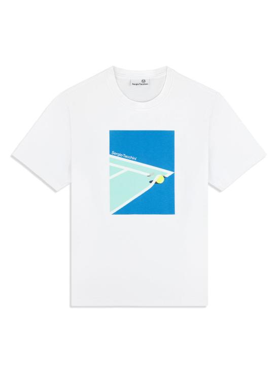 세르지오 타키니 반팔 티셔츠 STS25M51143BRILLIANTWHITE BRILLIANT WHITE DOM