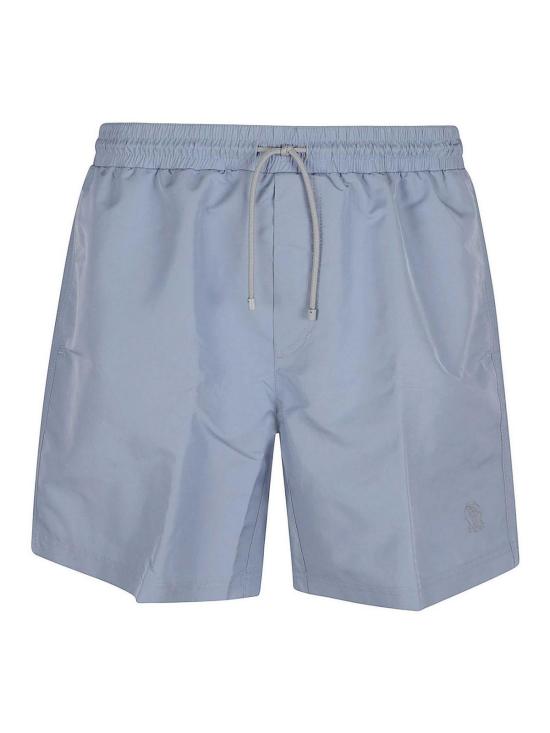  브루넬로 쿠치넬리 스윔팬츠 MW817043C1401 Light Blue