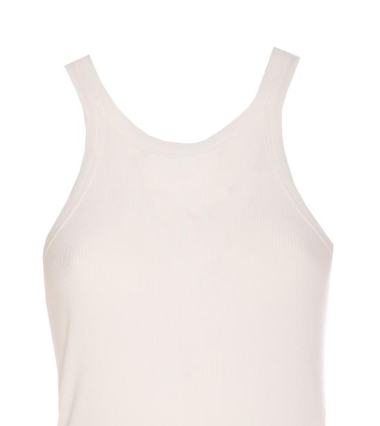 25SS 스포트막스 민소매 티셔츠 2512941012600 NASTIE 001 White - SPORTMAX