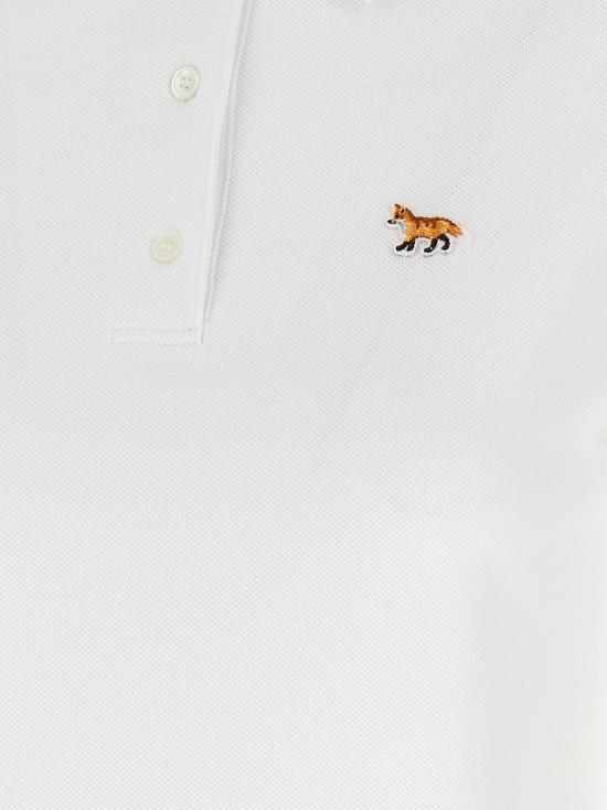 25SS 메종키츠네 폴로 티셔츠 OW00207KJ7010P100 White - MAISON KITSUNE