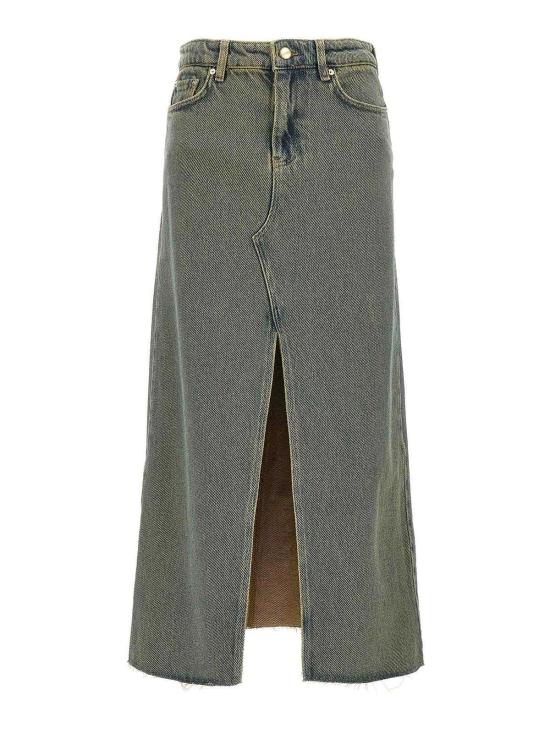  가니 스커트 J1477886 Light Blue