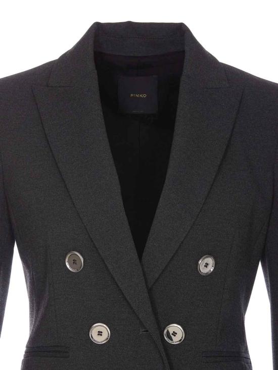 25FW 핑코 수트 자켓 100256A24CI76 Grey - PINKO