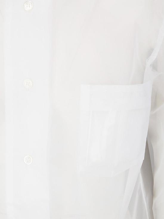  꼼데가르송 블라우스 GOB015S252 White - COMME DES GARCONS