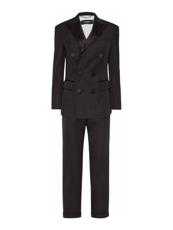  디스퀘어드2 수트 팬츠 S75FT0259S76498900 Black