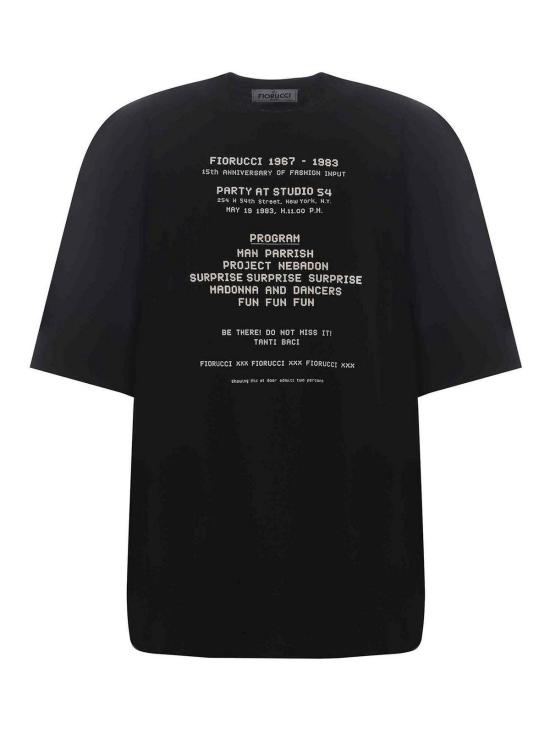 24FW 피오루찌 반팔 티셔츠 U01FPTSH107CJ01BK01 Black