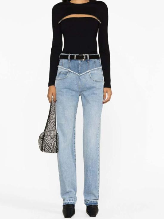  이자벨마랑 스트레이트 팬츠 23HPA0209FAA4H13I30LU Light Wash - ISABEL MARANT