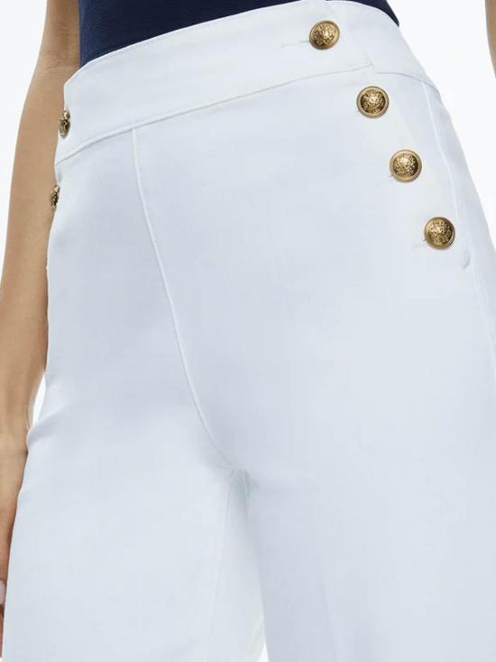  앨리스 앤 올리비아 스트레이트 팬츠 CD403311640A127 Beige - ALICE & OLIVIA