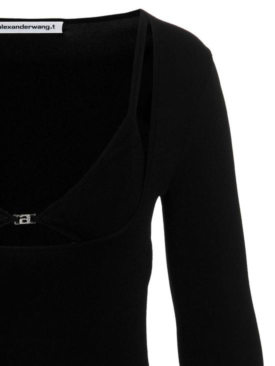  알렉산더 왕 롱 원피스 4KC2236004001 Black - ALEXANDER WANG