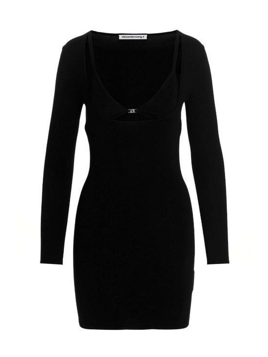  알렉산더 왕 롱 원피스 4KC2236004001 Black