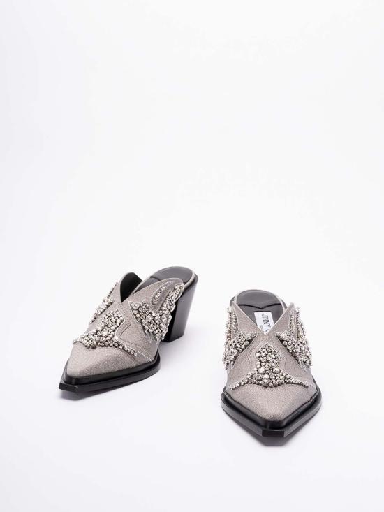  지미추 뮬/슬리퍼 CECEMULEII60MBFSILVER Silver - JIMMY CHOO