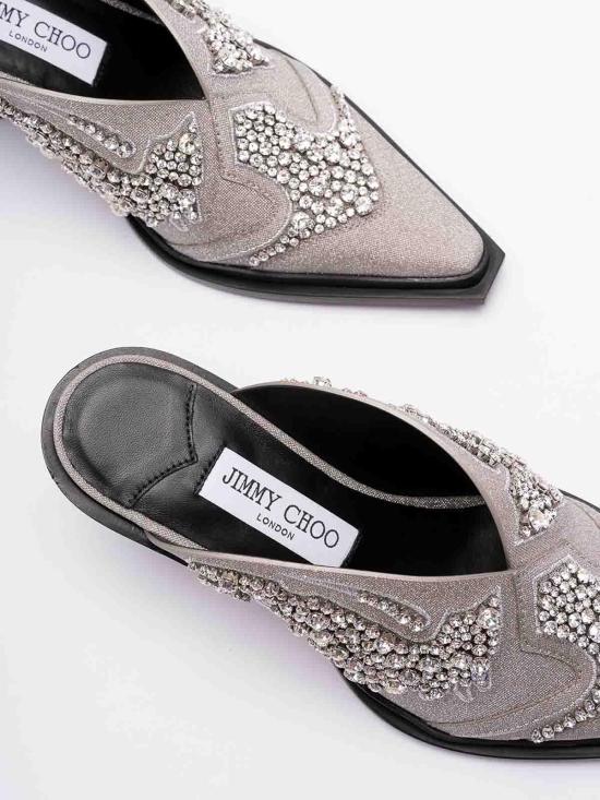  지미추 뮬/슬리퍼 CECEMULEII60MBFSILVER Silver - JIMMY CHOO