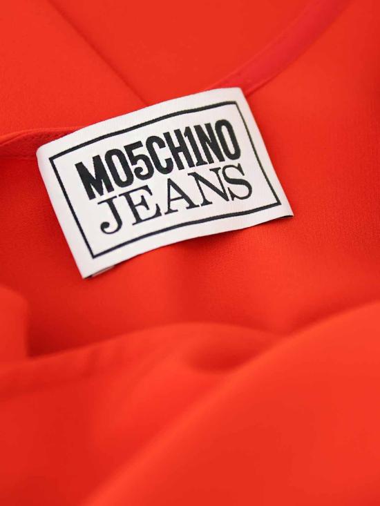 24FW 모스키노 롱 원피스 044932250115 Red - MOSCHINO