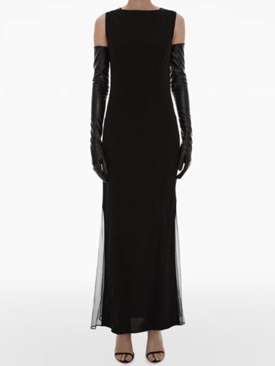  헬무트랭 롱 원피스 N09HW607001 Black - HELMUT LANG